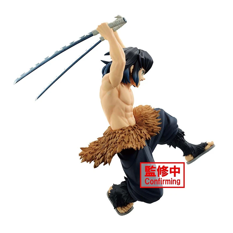 Banpresto Demon Slayer: Kimetsu no Yaiba Vibration Stars Inosuke Hashibira 8.3-in Action Figure