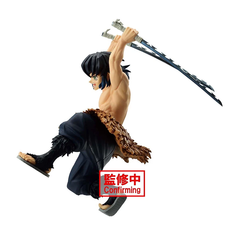 Banpresto Demon Slayer: Kimetsu no Yaiba Vibration Stars Inosuke Hashibira 8.3-in Action Figure