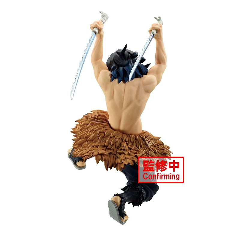 Banpresto Demon Slayer: Kimetsu no Yaiba Vibration Stars Inosuke Hashibira 8.3-in Action Figure