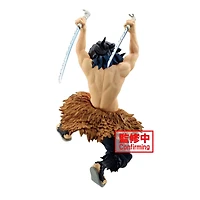 Banpresto Demon Slayer: Kimetsu no Yaiba Vibration Stars Inosuke Hashibira 8.3-in Action Figure