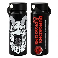 Dungeons and Dragons Black 17 oz Stainless Steel Tumbler with Handle