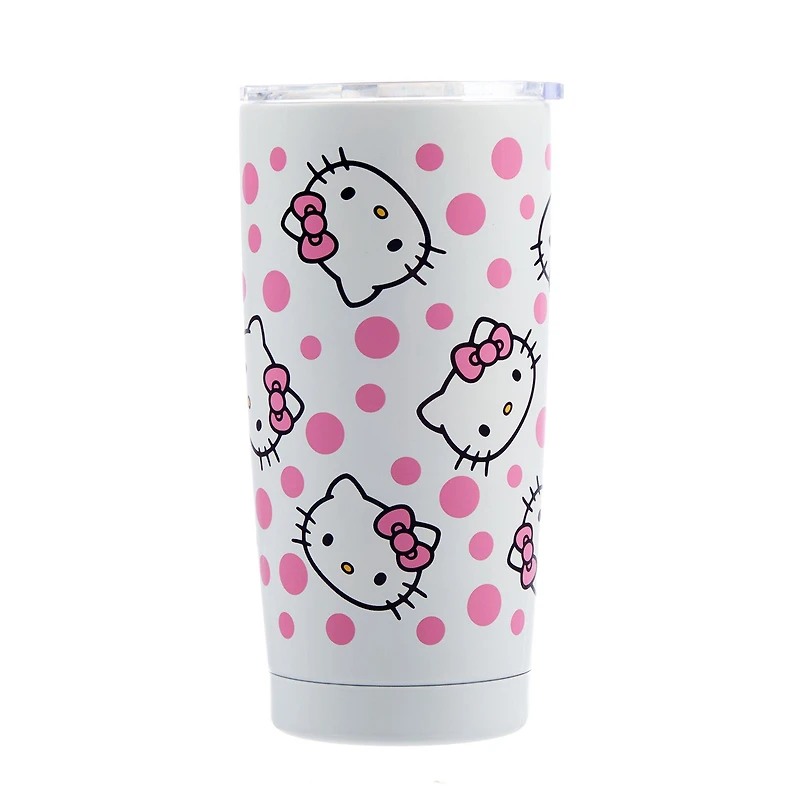 Sanrio Hello Kitty and Friends Polka Dots 20oz Stainless Steel Tumbler