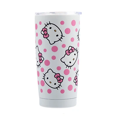 Sanrio Hello Kitty and Friends Polka Dots 20oz Stainless Steel Tumbler