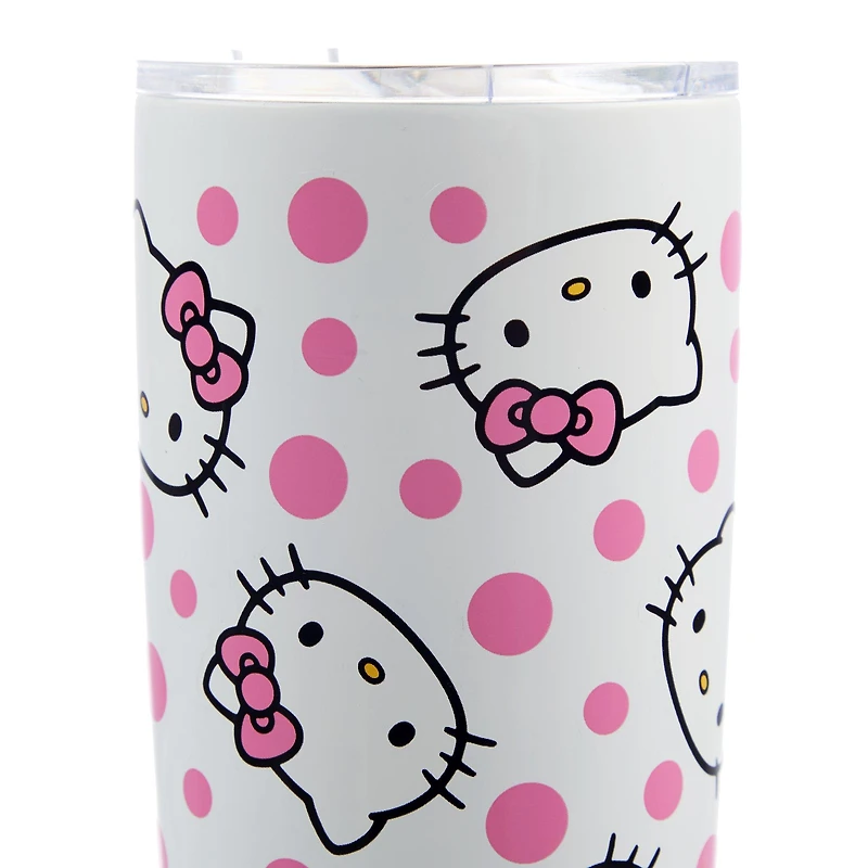 Sanrio Hello Kitty and Friends Polka Dots 20oz Stainless Steel Tumbler