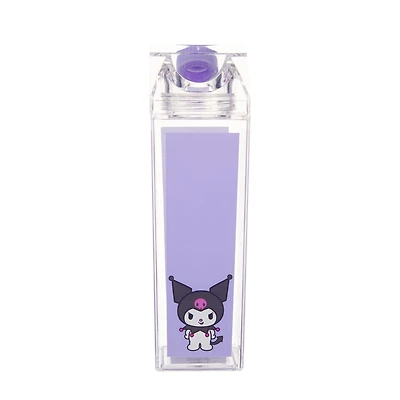Sanrio Kuromi 16 oz Plastic Milk Carton