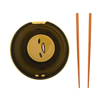 Gudetama Ceramic Ramen Bowl with Chopsticks