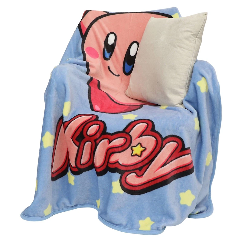 Kirby Wand Digital Print 44 x 59-in Polyester Blanket