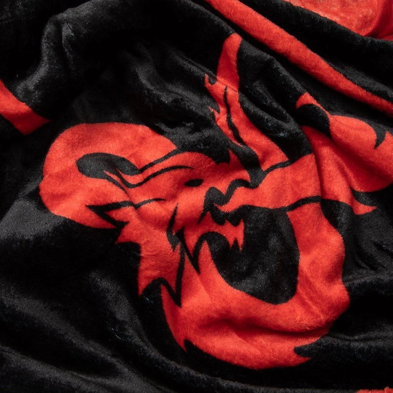 Dungeons and Dragons Die Shaped Polyester Blanket