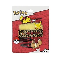Pokemon Pikachu Eevee Hair Clip Set 5-Pack