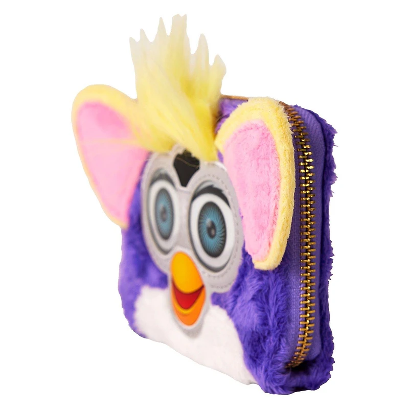 Loungefly Furby Plush Cosplay Lenticular Zip Around Wallet