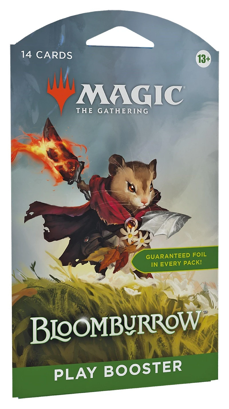 Magic: the Gathering Bloomburrow Play Booster Sleeve Pack (14 Magic Cards)