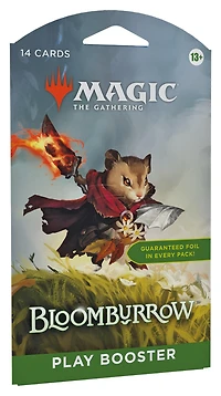 Magic: the Gathering Bloomburrow Play Booster Sleeve Pack (14 Magic Cards)