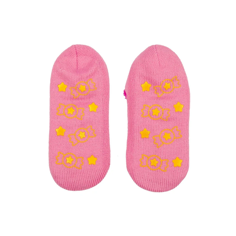 Kirby - Kirby Big Face Slipper Socks with Candy Grippers