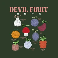 One Piece Devil Fruit Graphic T-Shirt GameStop Exclusive