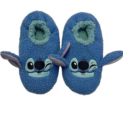Fuzzy Babba Lilo and Stitch - Stitch Figural Slipper Socks