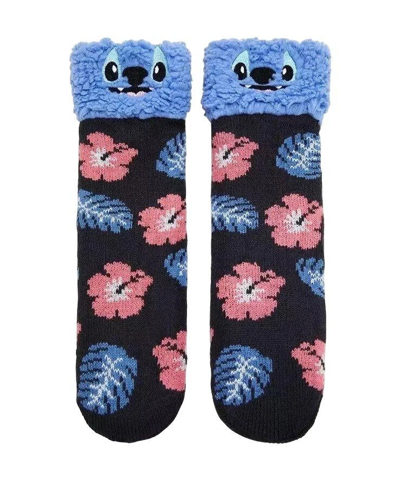 Disney Lilo and Stitch - Stitch Sherpa Lined Slipper Socks