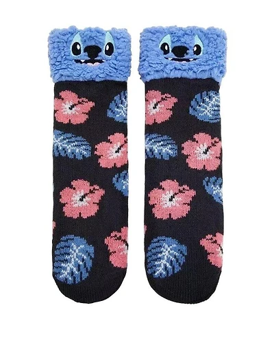 Disney Lilo and Stitch - Stitch Sherpa Lined Slipper Socks