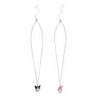 Sanrio Hello Kitty Kuromi Best Friends Necklace Set