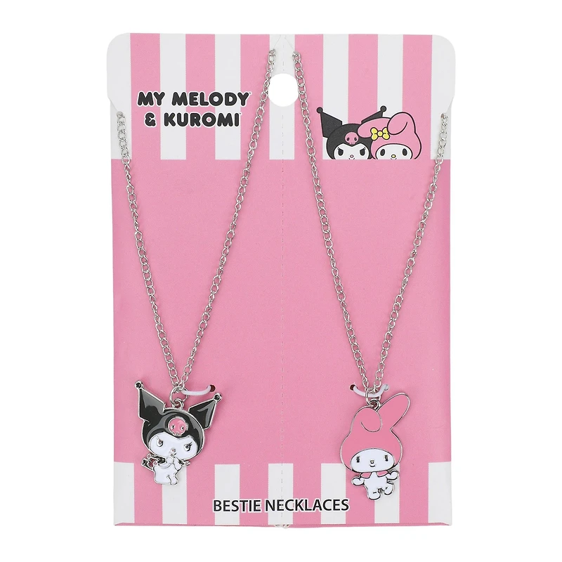 Sanrio Hello Kitty Kuromi Best Friends Necklace Set