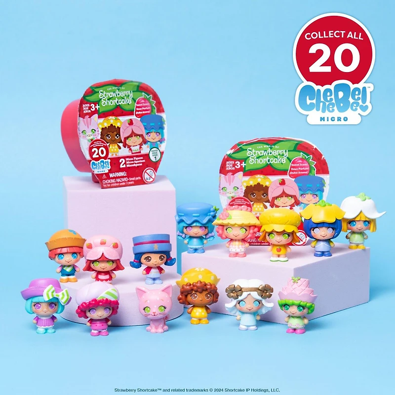 Strawberry Shortcake 1.5-in Blind Cheebs Figures (Styles May Vary)