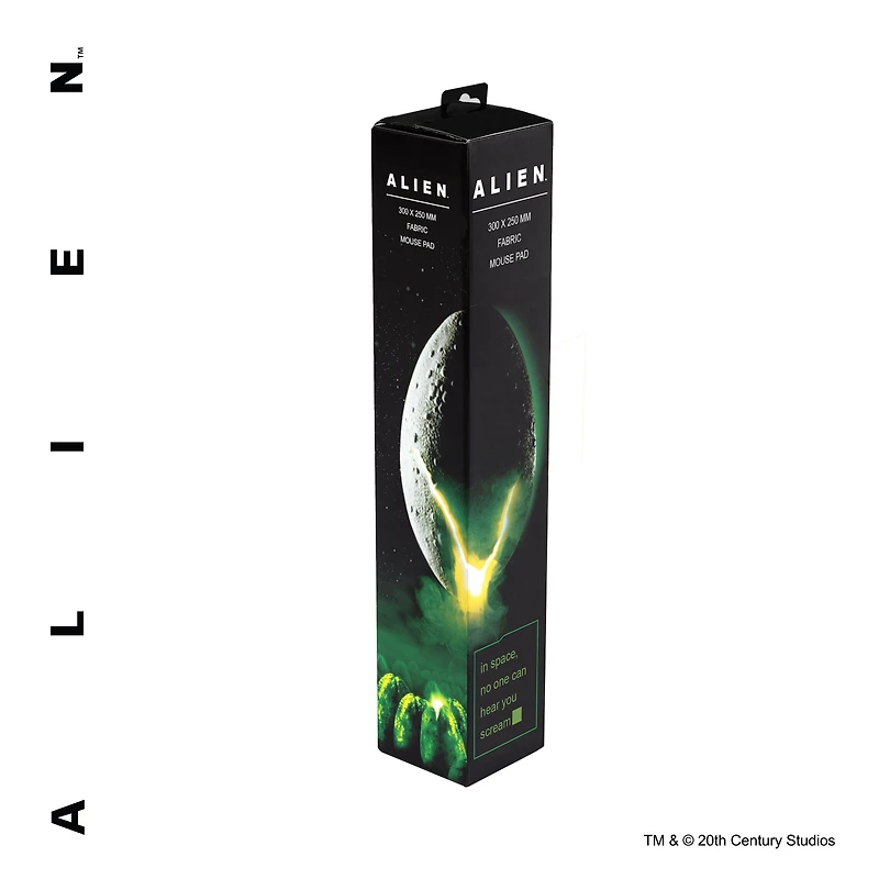 Alien Green and Black Travel 11-in Mouse Map GameStop Exclusive