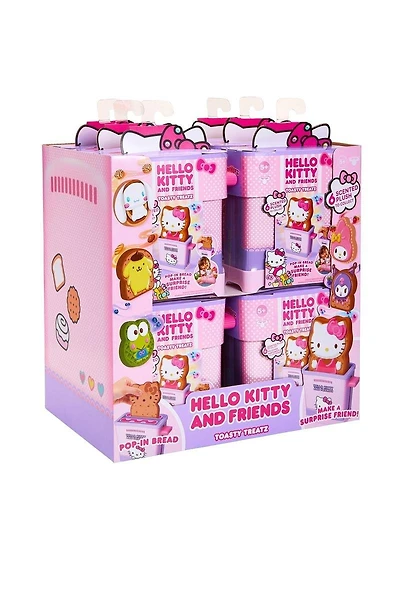 Cookeez Makery Hello Kitty and Friends Toasty Treats Scented Plush (Styles May Vary