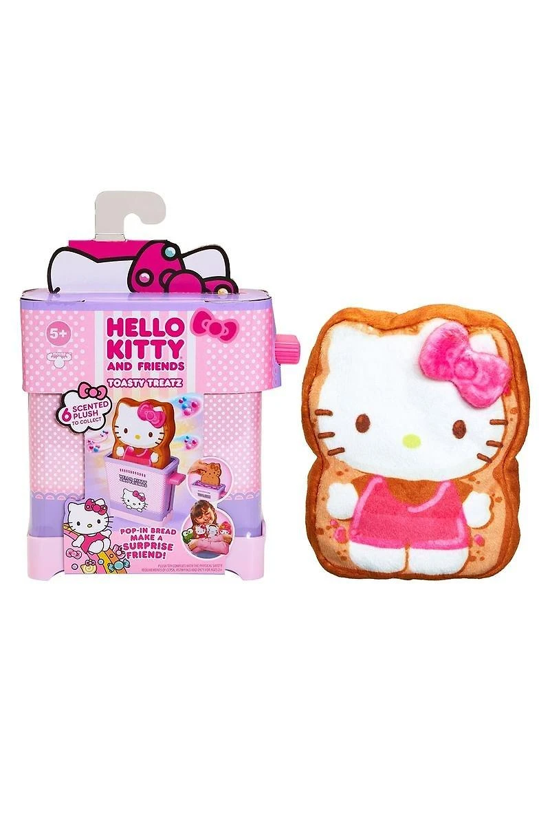 Cookeez Makery Hello Kitty and Friends Toasty Treats Scented Plush (Styles May Vary