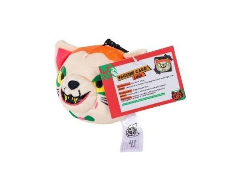 Kreepy Katz 4-in Clip-On Plush Blind Bag (Styles May Vary)