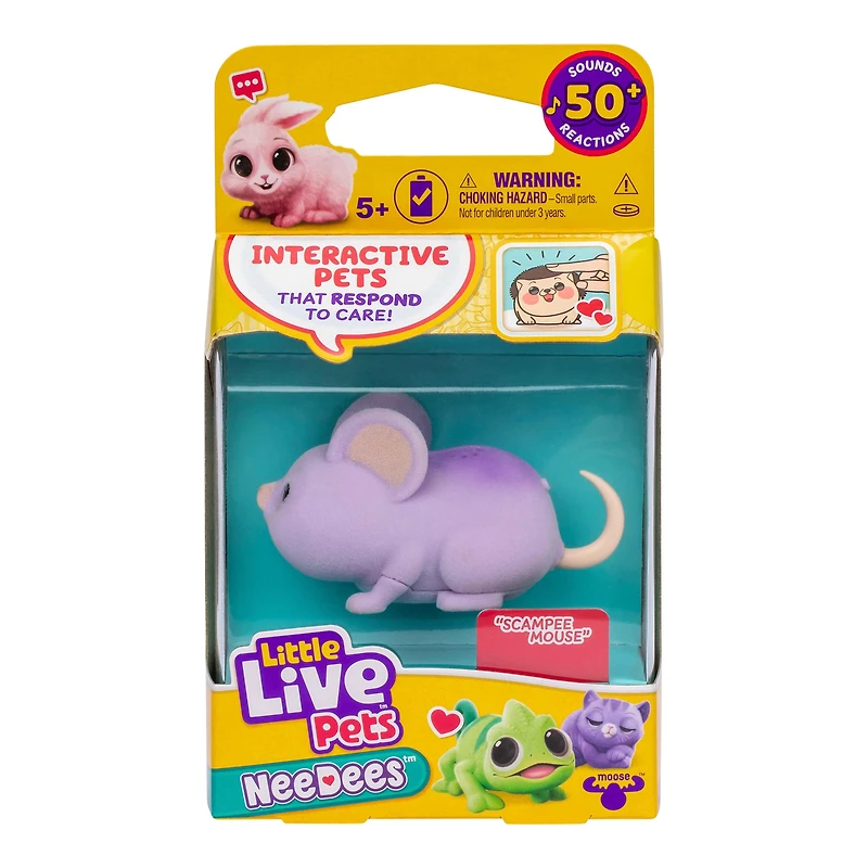 Little Live Pets NeeDees Single Pack (Styles May Vary)