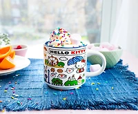 Sanrio Hello Kitty Red Map 13oz Ceramic Mug