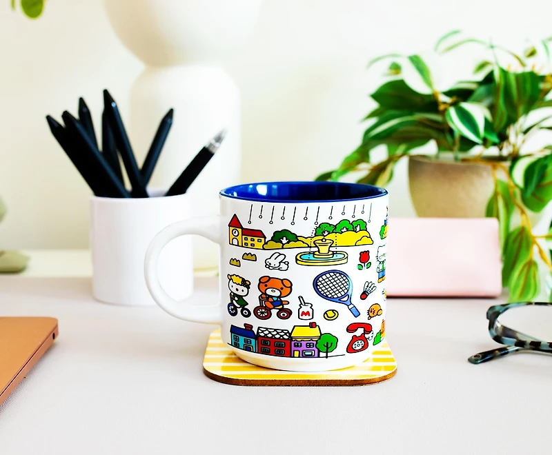 Sanrio Hello Kitty Red Map 13oz Ceramic Mug