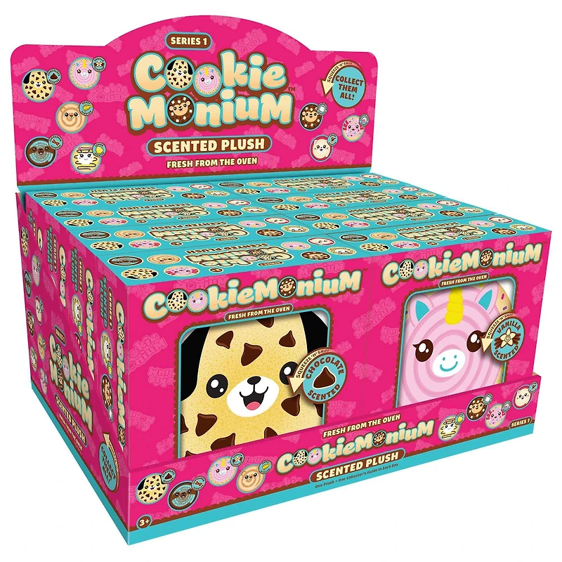 Cookiemonium Core 6-in Scented Cookie Plush (Styles May Vary)