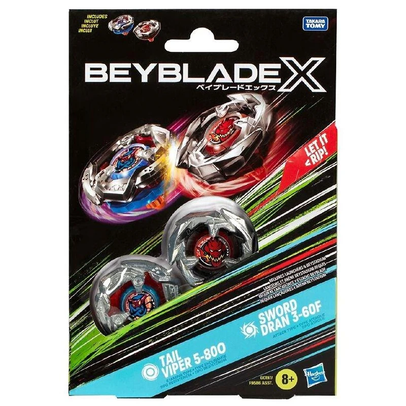 Hasbro Beyblade X Takara Tomy Dual Pack (Styles May Vary