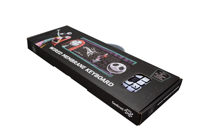 The Nightmare Before Christmas Wired Membrane Keyboard GameStop Exclusive