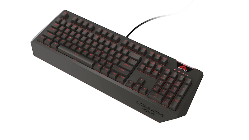Terminator 40th Anniversary SKYNET LED Keyboard GameStop Exclusive