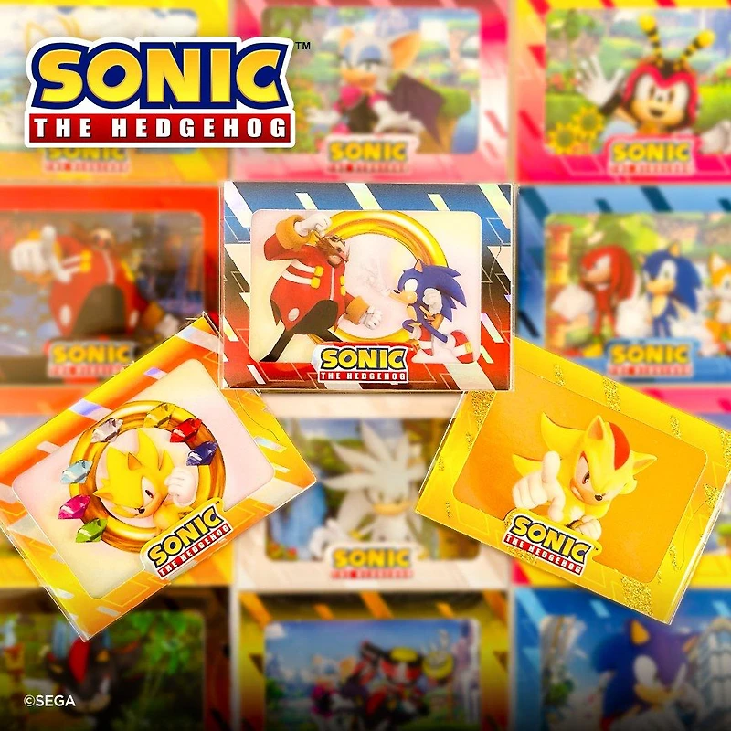 FiGPiN Sonic the Hedgehog Cybercel Collectible Art Card Foil Pack Series 2