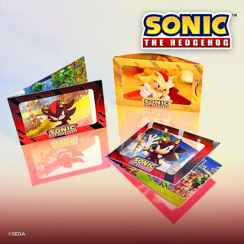 FiGPiN Sonic the Hedgehog Cybercel Collectible Art Card Foil Pack Series 2