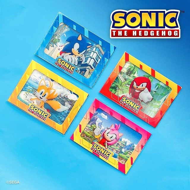 sonic trading cards binder PANINI The Hedgehog Classic Blister Pack of 5 Sleeves + 2 Limited Edition Cards : Toys & Games Sonic Adventure Trading Card Essentials