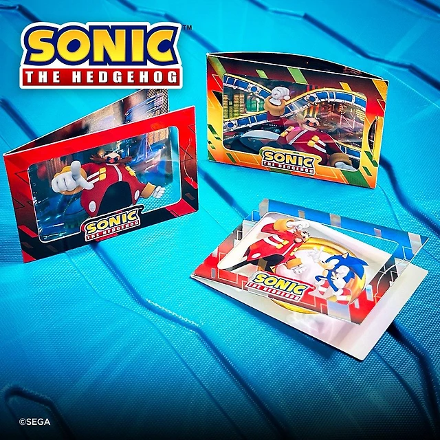 FiGPiN Sonic the Hedgehog: Cybercel Trading Cards Foil Pack (Series 2) at CoolSprings Galleria in Franklin, TN FiGPiN Sonic the Hedgehog: Cybercel Trading Cards Foil Pack (Series 2) at CoolSprings Galleria in Franklin, TN