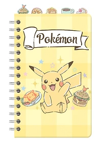 Silver Buffalo Pokemon Spiral Tabbed Notebook