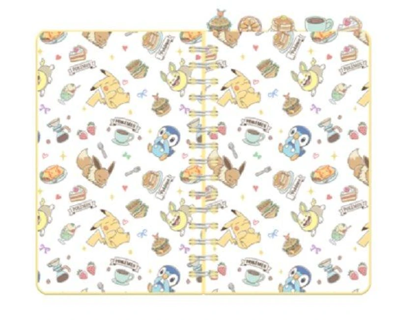 Silver Buffalo Pokemon Spiral Tabbed Notebook