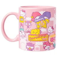 Hello Kitty And Friends Kawaii Tokyo Characters And Icons Collage 20oz Ceramic Mug