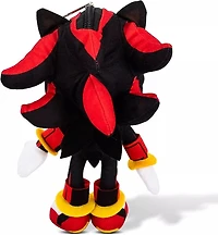 Sonic Shadow the Hedgehog Plush Bag Clip with Zippered Pouch
