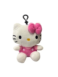 Hello Kitty Plush Bag Clip with Zipper Pouch (Styles May Vary)