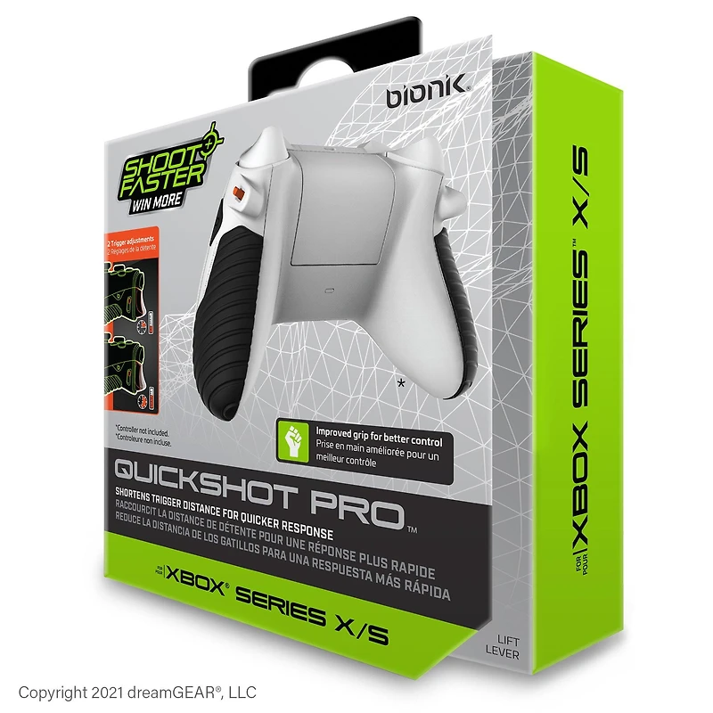 Bionik Quickshot Trigger Grips for Xbox Series X/S