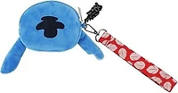 Lilo and Stitch - Stitch Winking Big Face Faux Fur Coin Pouch with Detachable Strap and Scrump Charm