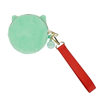 Pokemon Bulbasaur Big Face Plush Coin Pouch with Detachable Strap and Pokeball Charm