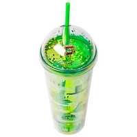 Shrek Swamp Landmark Characters Pattern 24oz Dome Top Travel Tumbler