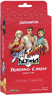 Cardsmiths Street Fighter Alpha Trading Cards - Collector Box (2-Pack)