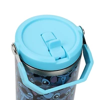 Lilo and Stitch All-Over Stitch Print 40oz Stainless Steel Tumbler with Bucket Handle